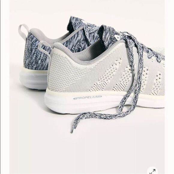 APL Techloom Pro Trainer Sneakers Prestine /Heather Gray/White Knit US 7 NWOB - Picture 8 of 9